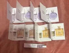 CHANEL &Dior香水 サンプル 4種9個セット
