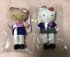 新品　ハローキティ スタイルアップマスコット コギャル&コギャル（日焼け）2点