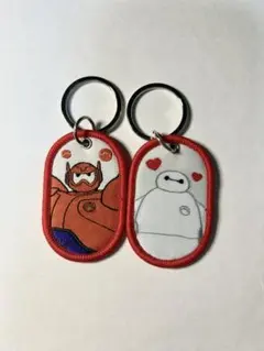 セリア　ディズニー　タグキーホルダー　ベイマックス