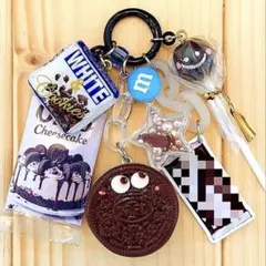 ★ビターなチョコクッキー♡じゃらじゃらキーホルダーA✩.*˚