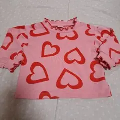 mocorrid ハート柄 トレーナー 100cm