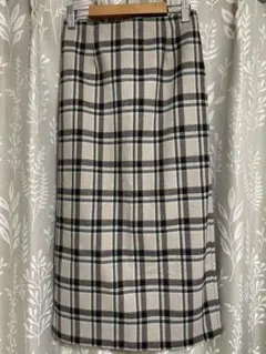 【mumokuteki】チェックタイトスカート