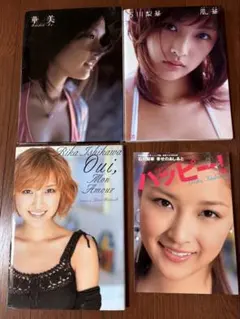 石川梨華 写真集3冊セット メイキングDVD付 モーニング娘。 ハロプロ 石川梨華＆道重さゆみ写真集『エンジェルズ』｜ワニブックス
