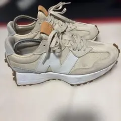 美品★ニューバランス　NB WS327 （RB（ベージュ/ブルー）