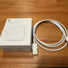 純正品　Apple12W USB Power Adapter + USBケーブル