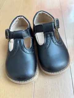 新品未使用　ブラック ストラップ付き フォーマルシューズ