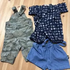 ベビー　70サイズ　オールドネイビー　エルフィンドール　ロンパース　カバーオール