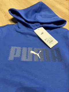 PUMA 青 パーカー 140