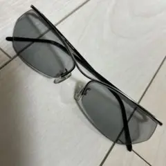 【値下げ】グレー メタルフレーム サングラス