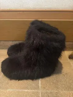 【安くしたよ】ファー　ムートンブーツ