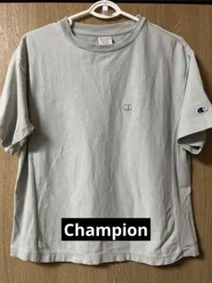 チャンピオンリバースウィーブ　メンズ　Tシャツ　Mサイズ　　ライトグリーン