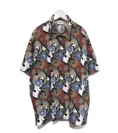 Iroquois　柄シャツ　グラフィックシャツ　size3 ト音記号　希少のサムネイル