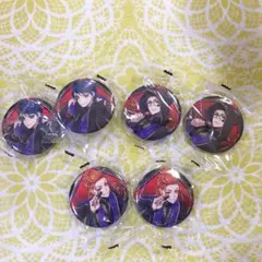 ツイステッドワンダーランド カプセル 缶バッジ デュース、トレイ、ケイト