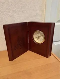 ジャンク　シチズン　置き時計　本型