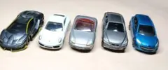 ミニカー 5台セット スポーツカー・セダン