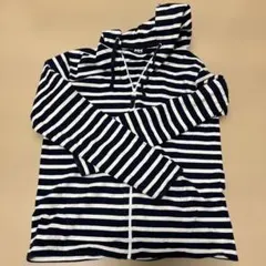 ヘリーハンセン　ストライプ フード付きパーカー　HH