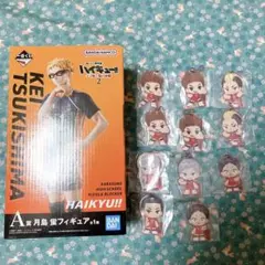 劇場版　ハイキュー　一番くじ　ゴミ捨て場の決戦2 フィギュア　アクリルチャーム