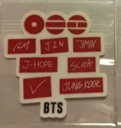 BTS アリラン　ロゴ　ステッカーのサムネイル