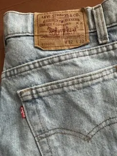 リーバイス 610-0217 USA製 80s デニム ジーンズ　32/32