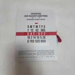 SEVENTEEN 2025 SEASON'S GREETINGS