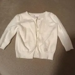 Ralph Lauren ホワイト カーディガン 12M