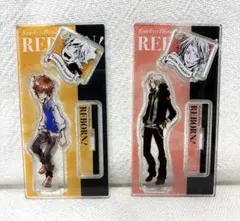 家庭教師ヒットマンREBORN！ アクリルフィギュア&チャーム 綱吉＆獄寺