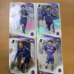 2026 Topps Chrome J리그 산프레체 히로시마 4장 세트