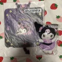 クロミ　サンリオ当りくじ　アクセサリートレイ　マスコット　2点