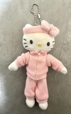 サンリオ　キティ　ジャージ　マスコット