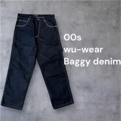 wu-tang wu-wear 00s Baggy denim 36inch