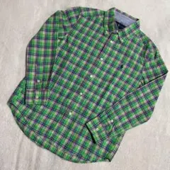 ラルフローレン☆120☆チェックシャツ☆お値下げ