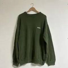 X-LARGE ニット　緑