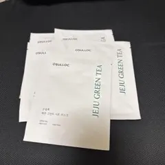 オスロック　OSULLOC シートマスク　パック　Green tea