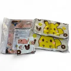 ポケモン × ミスタードーナツ コラボ 4点セット　ピカチュウトート