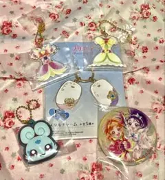 ふたりはプリキュア　スプラッシュスター　缶バッジ　チャーム5点セット