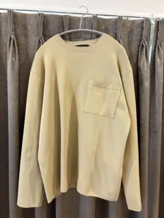 NANO UNIVERSE ベージュ長袖カットソー