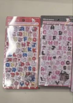 正規品・新品未使用　ボンボンドロップシール　サンリオ　文字　新作　キティ