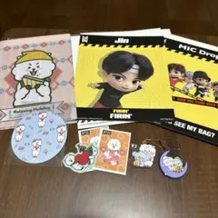 bts bt21 tinytan JIN ジン　グッズ　一番くじ まとめ売り