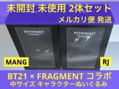 BT21 FRAGMENT フラグメント ぬいぐるみ MANG RJ 2体セット