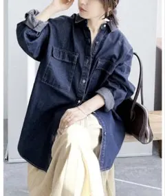 シャツジャケット デニムジャケット