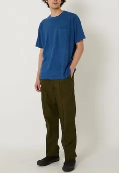新品 BLUE BLUE タイプライター イージーワークパンツ O/D Sサイズのサムネイル
