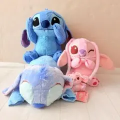 【ディズニー】スティッチ／エンジェル　ぬいぐるみのサムネイル