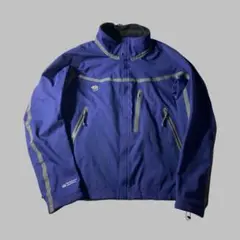 00s マウンテンハードウェア ソフトシェル ジャケット　ブルー