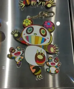 村上隆　パンダ　マスコット　キーホルダー　2個セット　未使用　正規品　親子 Amazon.co.jp: 村上隆 むらかみ たかし Kaikai Kiki murakami