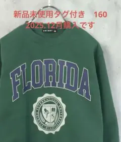 フロリダ ロゴ グリーン トレーナー