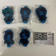 【新品 未使用】鬼滅の刃 ここみえアクリルフィギュア 玖ノ型 5種 セット