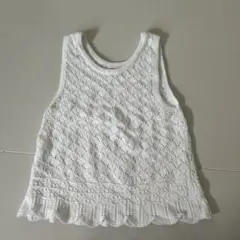 ZARA ホワイト タンクトップ 5-6歳