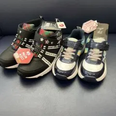 新品未使用瞬足ショートブーツスニーカー20センチブーツ21.5センチ