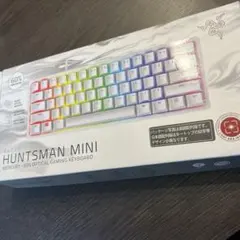 Razerゲーミングキーボード テンキーレス 白