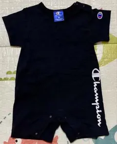 Champion ブラックロンパース